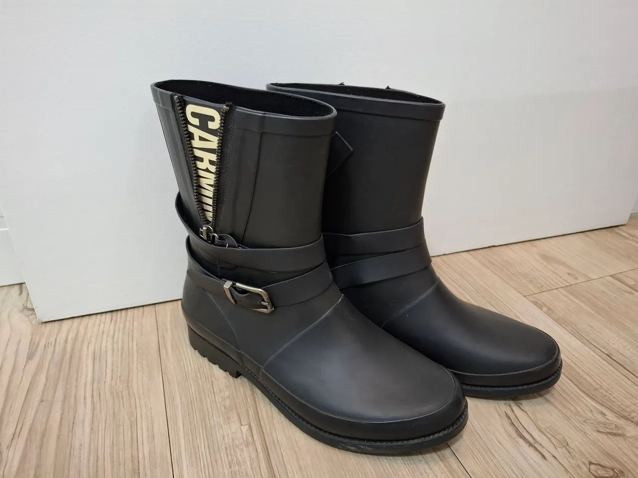 Galocha Carmim tamanho 37 bota de borracha