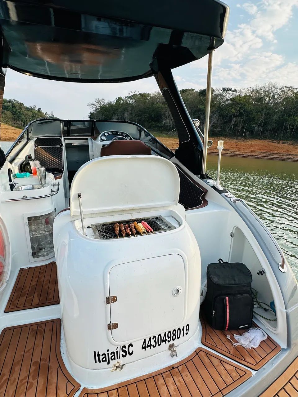 Lancha 32 pés 2019 zerada  - Foto 6