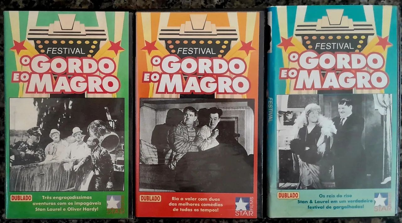Coleção O Gordo E O Magro (VHS) - Foto 5
