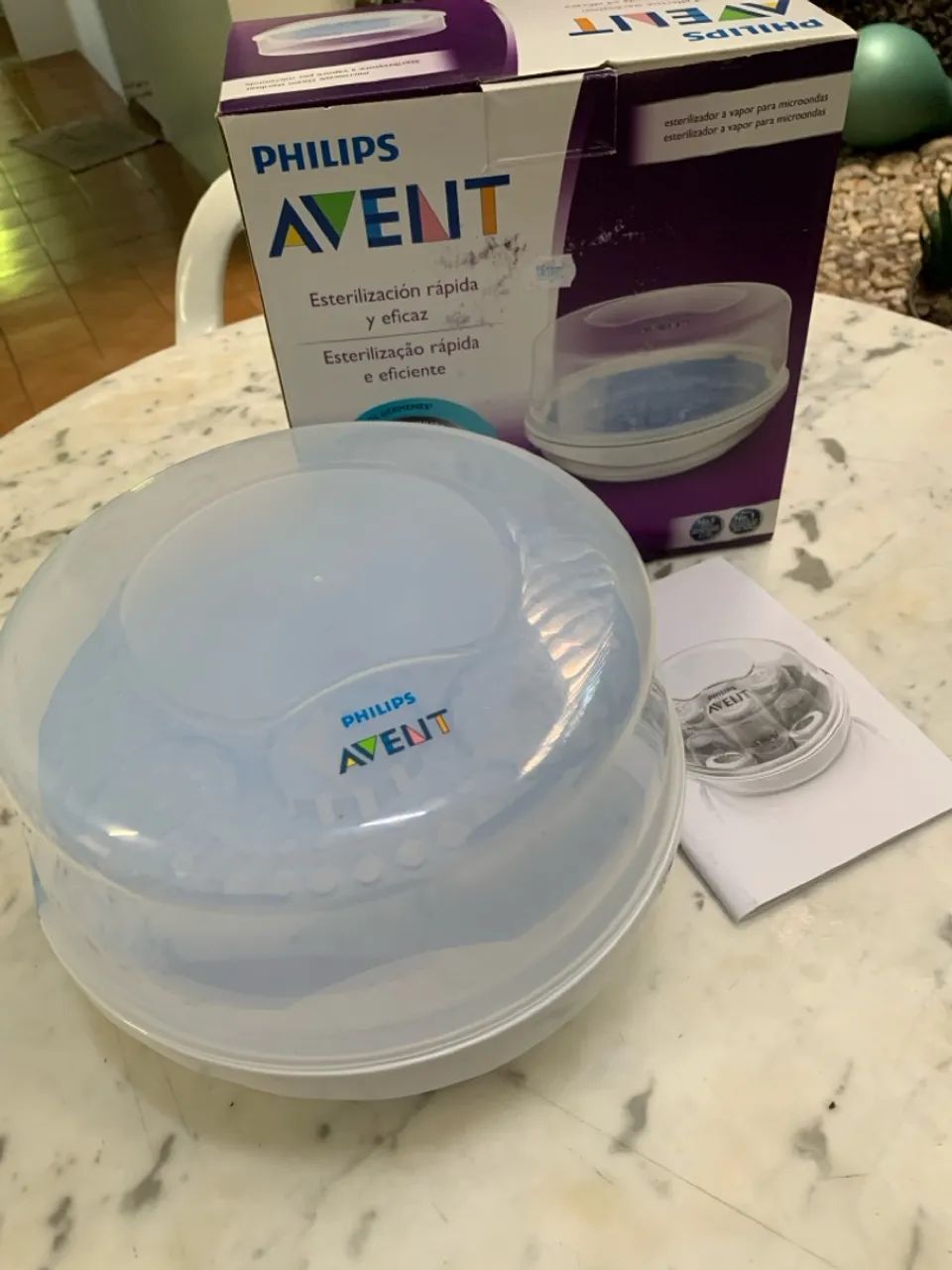 Esterilizador a Vapor para Mamadeiras Philips Avent