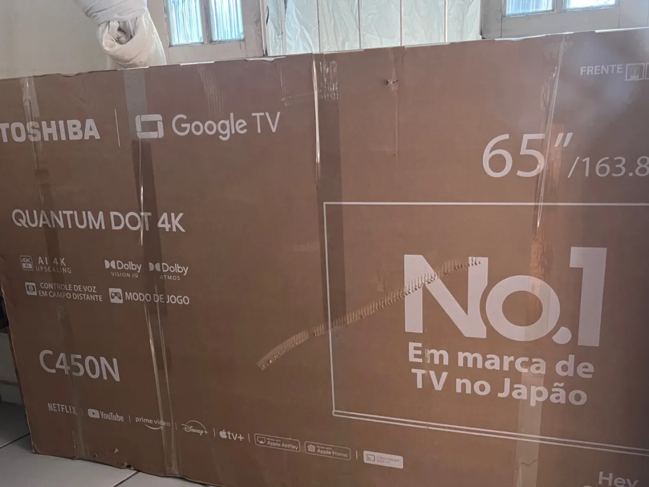 Tá Toshiba 65 4k quantum dor