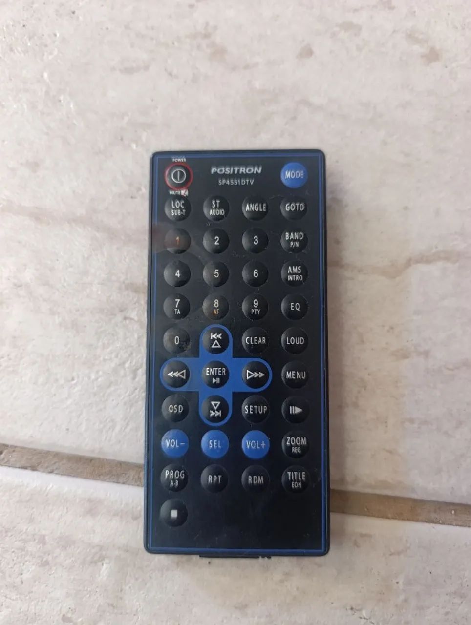 Controle Multimídia Pósitron Usado.