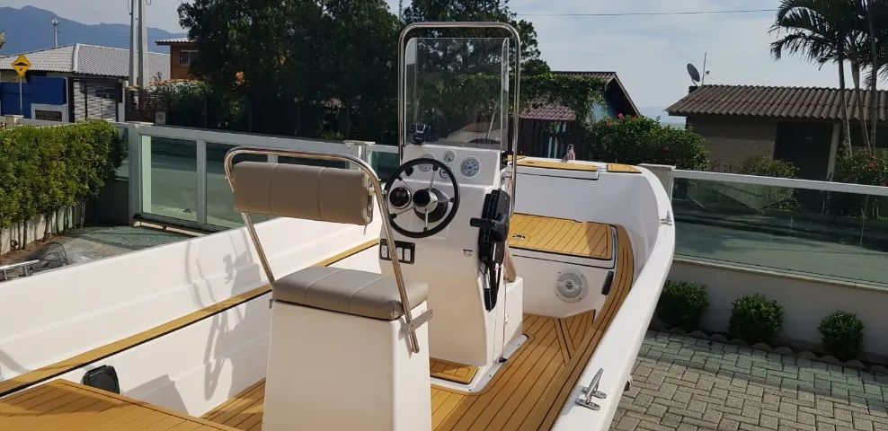 Lancha para Pesca e Passeio Completa 15 pés motor de 40 hp 4 tempos Mercury - Foto 10