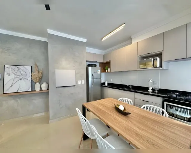 Lindo apartamento mobiliado alto padrão com 1 quarto