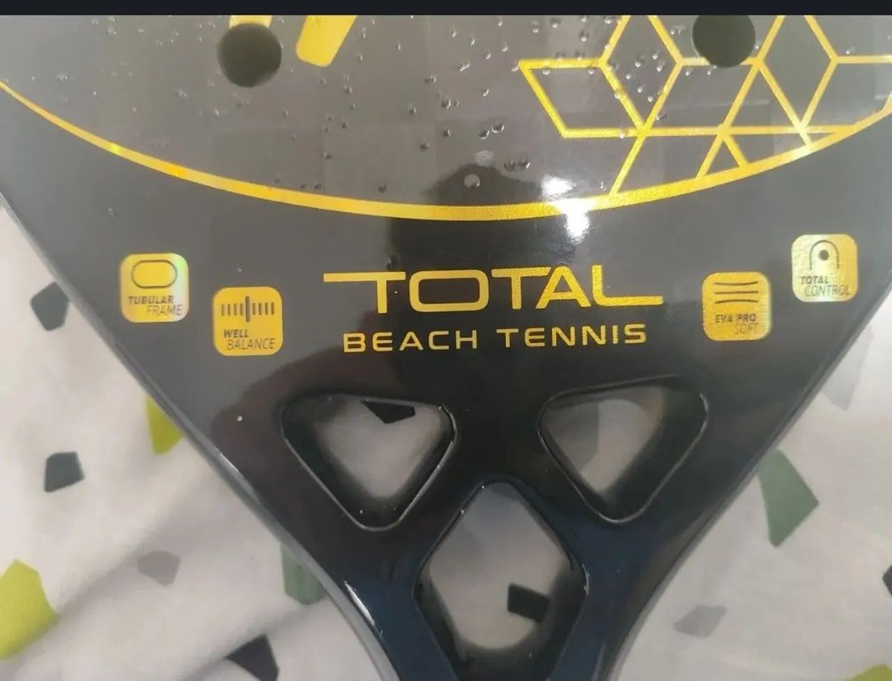 Raquete Beach tennis total Beach tennis carbon 18k  - Foto 4