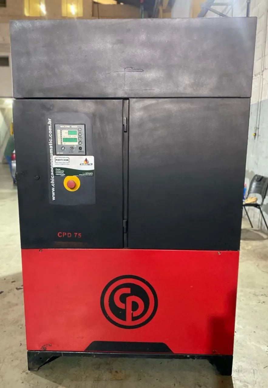 Compressor de ar parafuso 75 cv