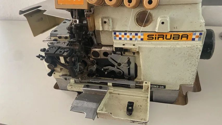 Máquina de costura interlock Siruba 757D 516M2-35 - Foto 3