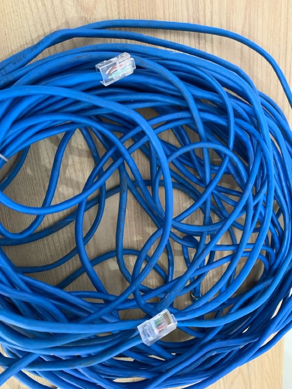 Cabos de rede 16 metros Azul - Foto 3