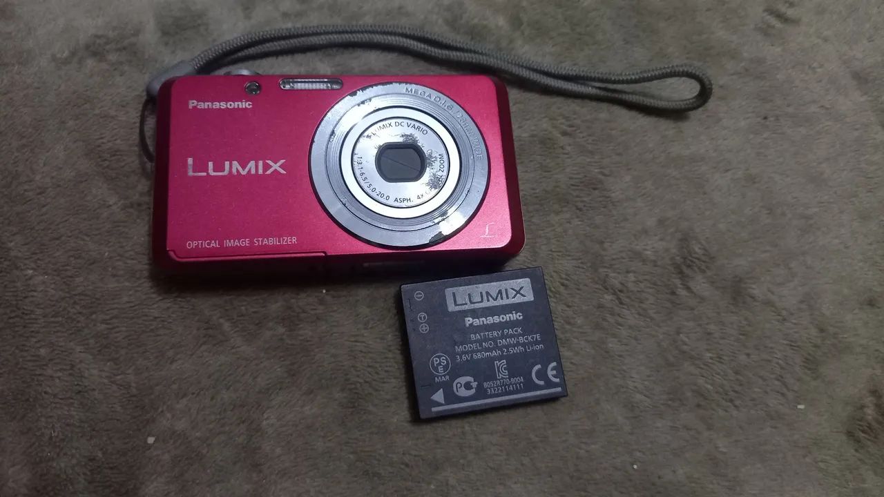 Câmera Digital Panasonic Lumix funcionando perfeitamente  - Foto 4