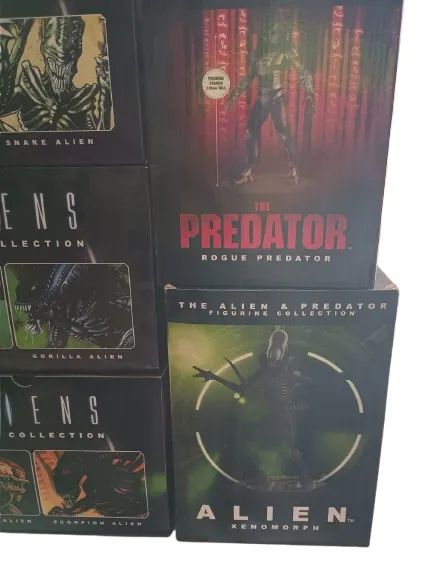 Maquete Coleção Alien X Predator Eaglemoss Action Figures - Foto 4