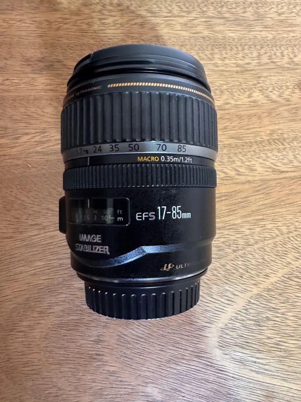 Lente Canon EFS 17-85mm - Image Stabilizer