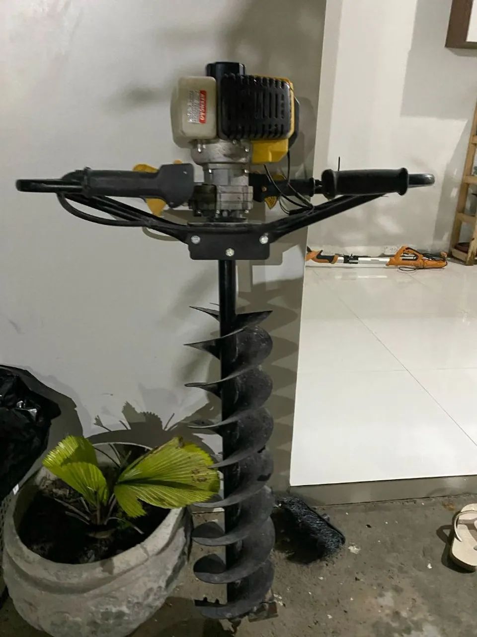 Perfurador de solo a gasolina - Foto 5