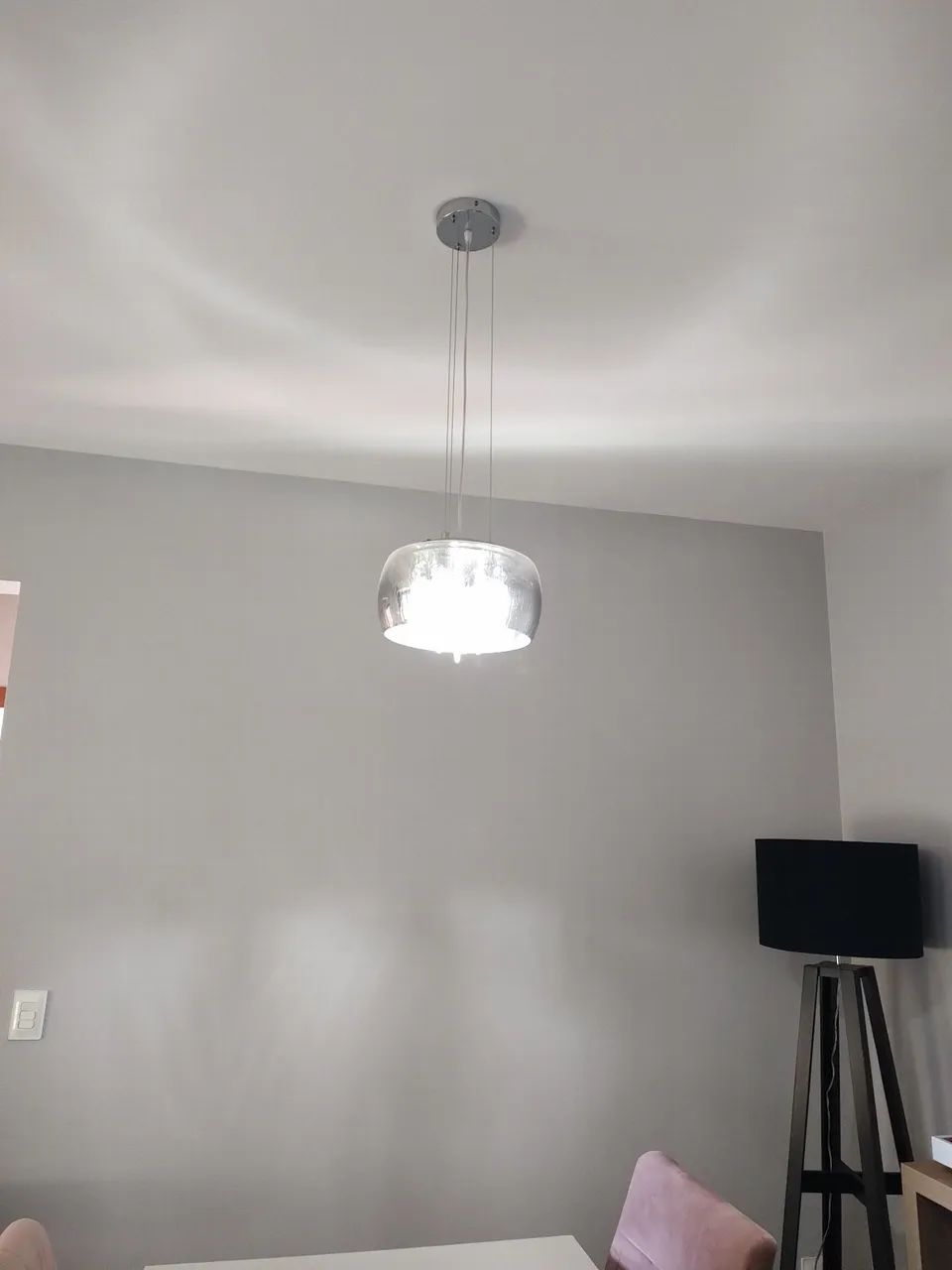 Pendente Lustre de pedras para mesa de jantar  - Foto 2
