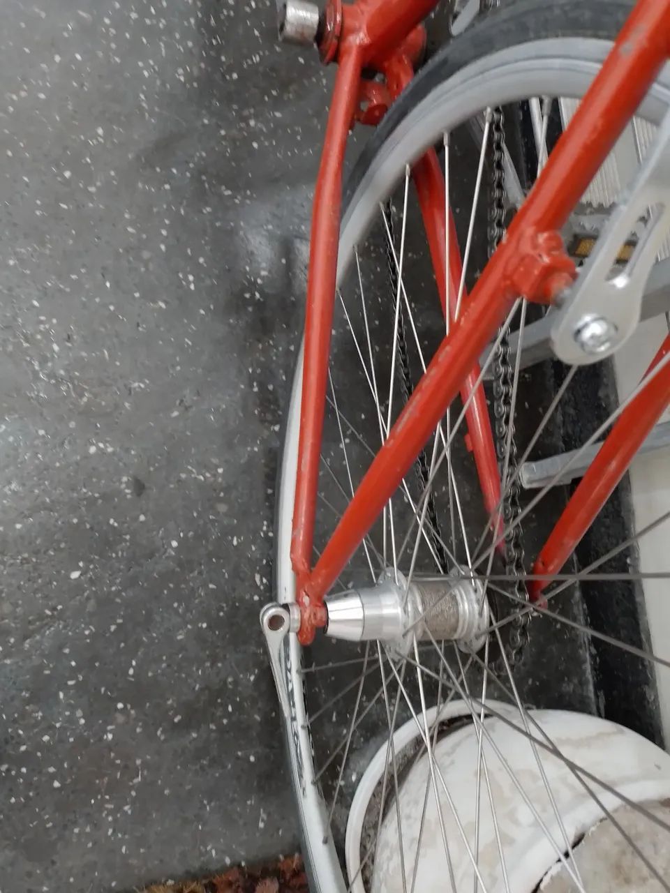 Bicicleta de estrada vermelha - Foto 2