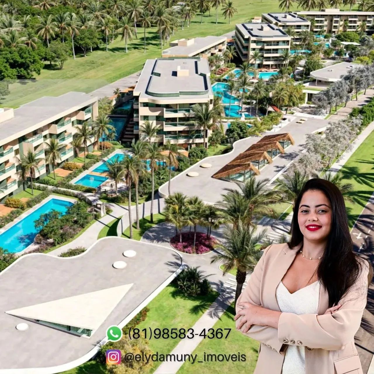 Oportunidade de Flats Studios para Investimento em Resort na Praia De Muro Alto - Foto 3