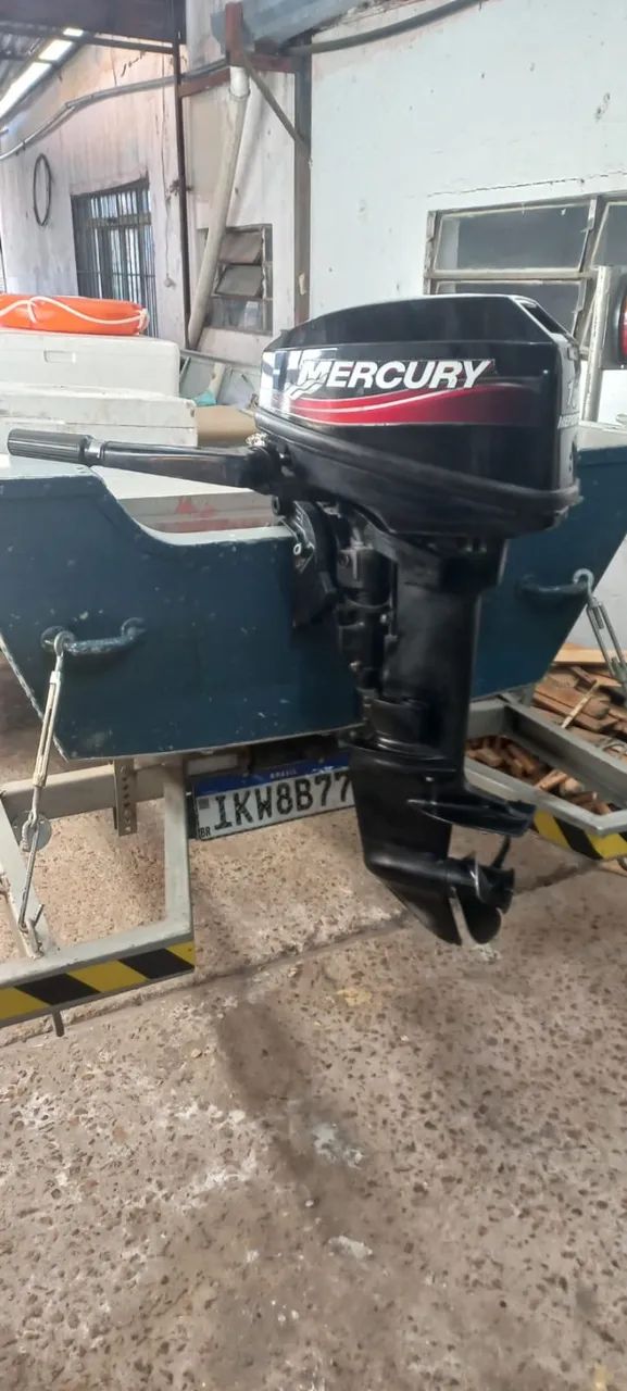 Barco de alumínio 5 mts completo  - Foto 3