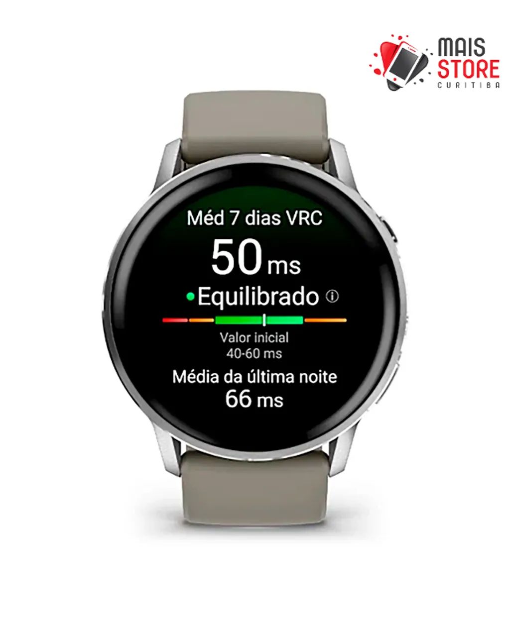Relógio  Garmin Venu 4- 45MM -Silver Gray  (010-03014-01) (Novo-Lacrado) - Foto 2