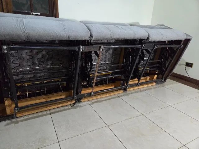 Sofá modular retrátil 2 ou 3 lugares - 2,5m - Foto 4