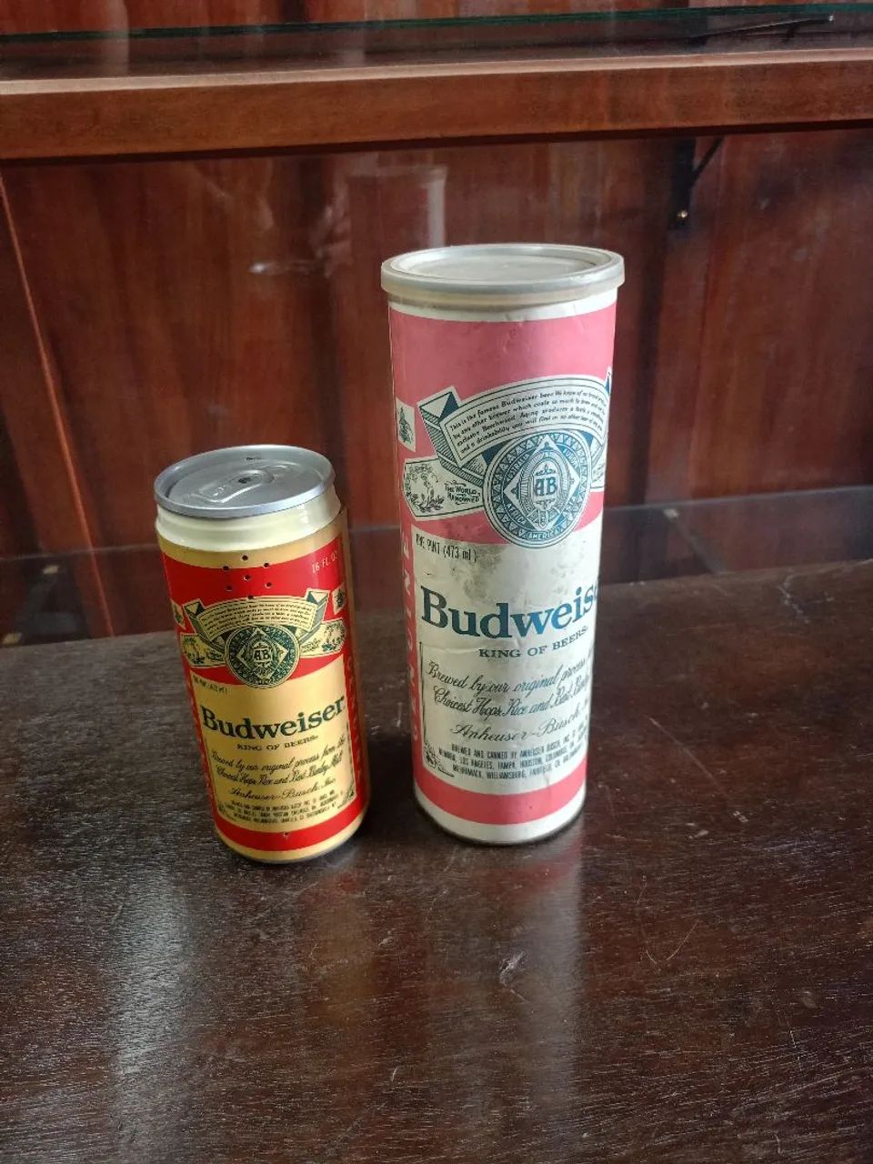 Telefone lata de cerveja Budweiser 