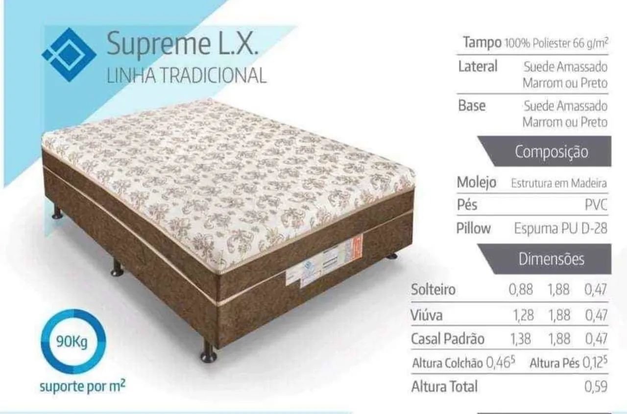 Cama Box Conjugada Casal - Foto 2