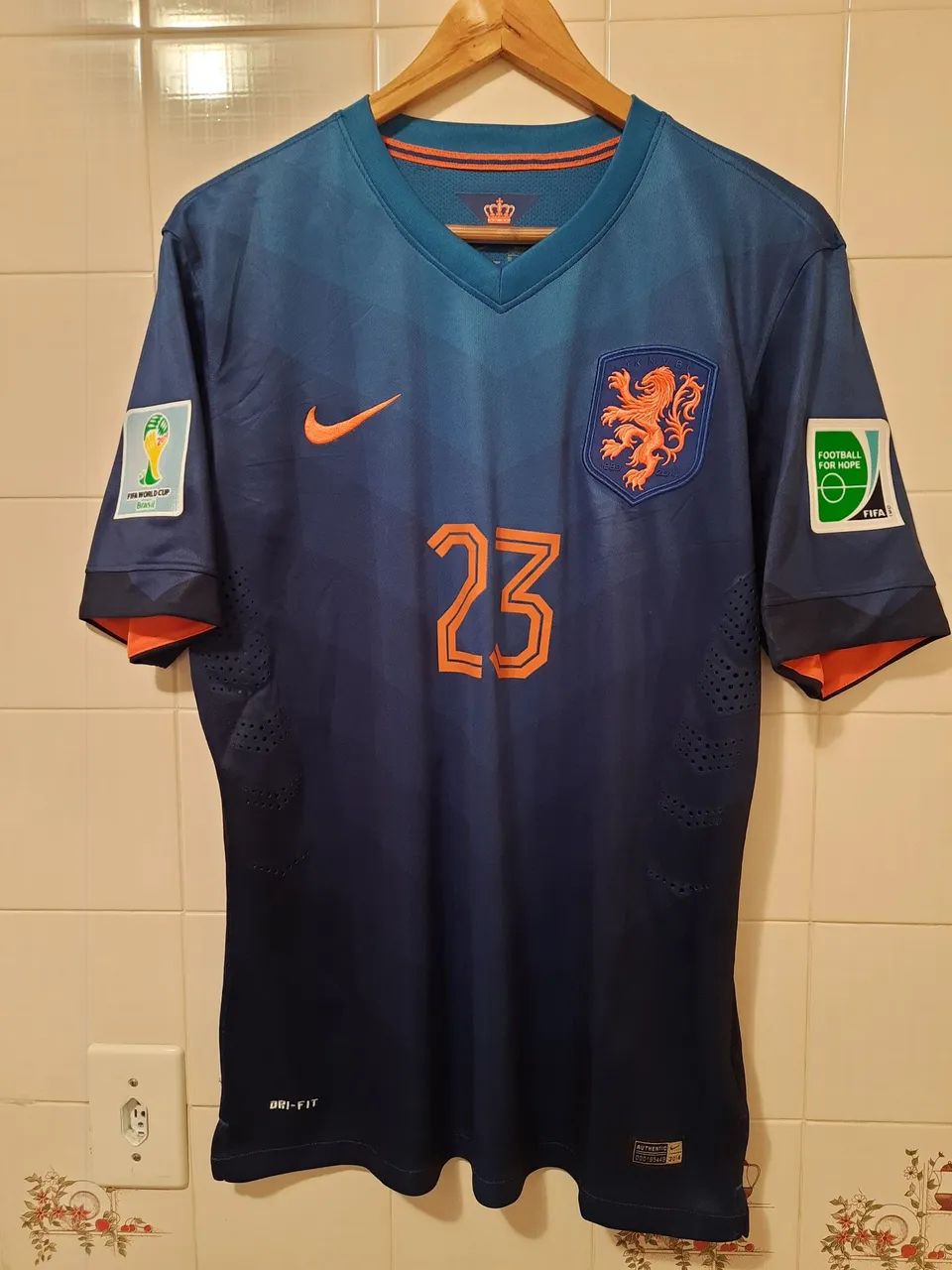 Camisa Holanda 2014 