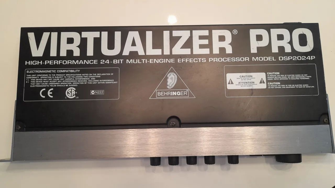 DELAY VIRTUALIZER PRO DSP2024P BEHRINGER - Foto 2