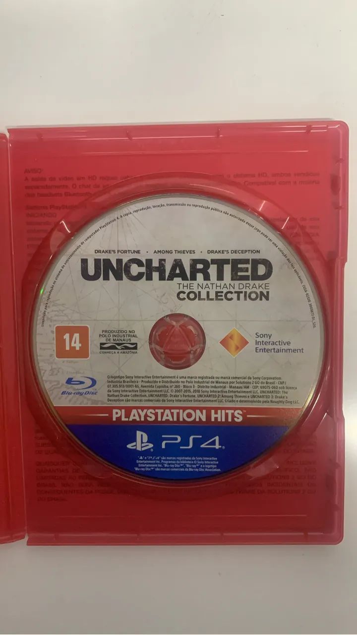 UNCHARTED COLECTION  1,2 e 3 - PS4 - Foto 2
