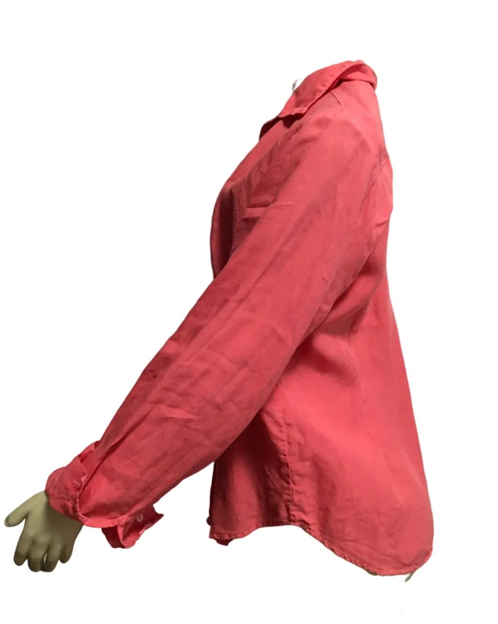 Camisa de linho rosa  - Foto 2