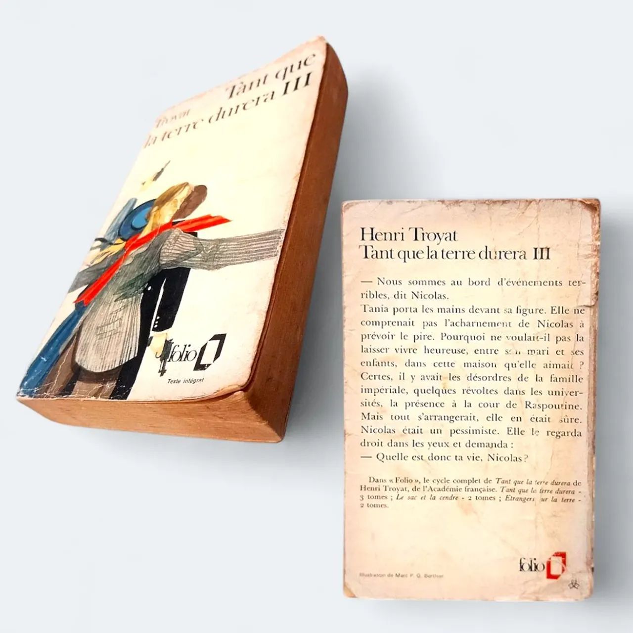 Livro: Tant que la terre durera III - Livro de Troyat - Foto 2