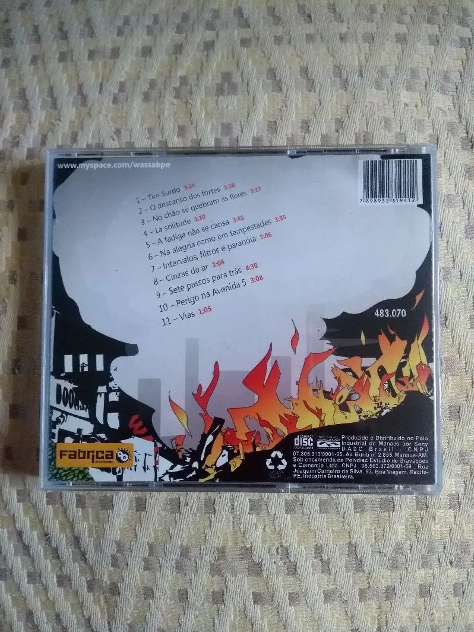 Cd Instrumental Grupo Wassab - Foto 2