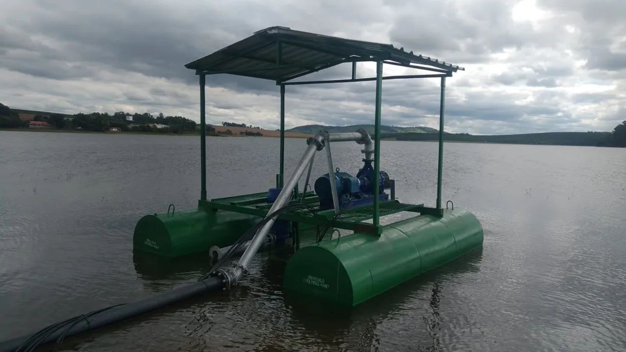 Balsa para motobombas de irrigação - Foto 3