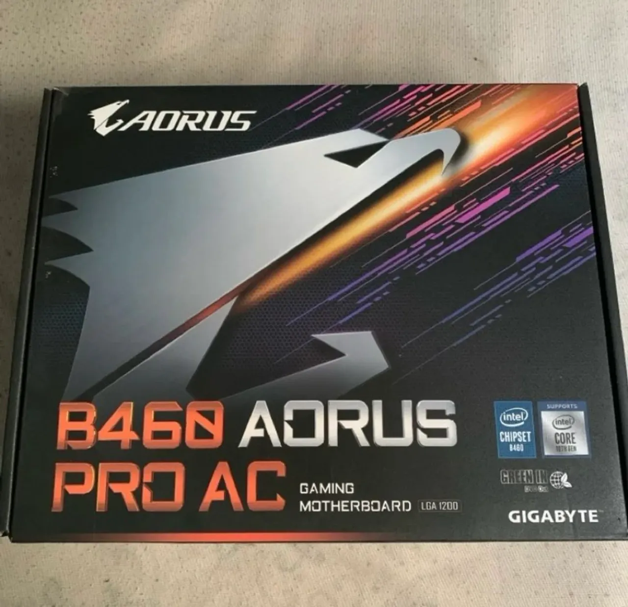 Placa mãe Aorus B460 PRO AC