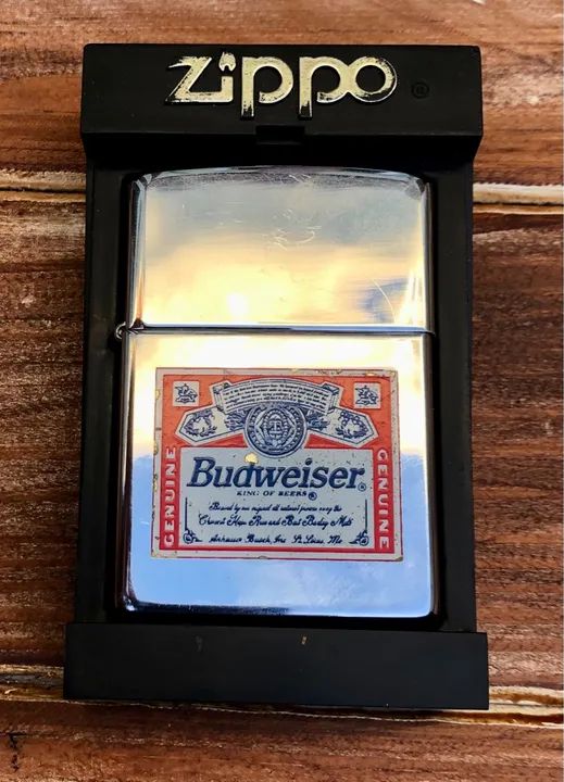 Isqueiro Zippo Budweiser
