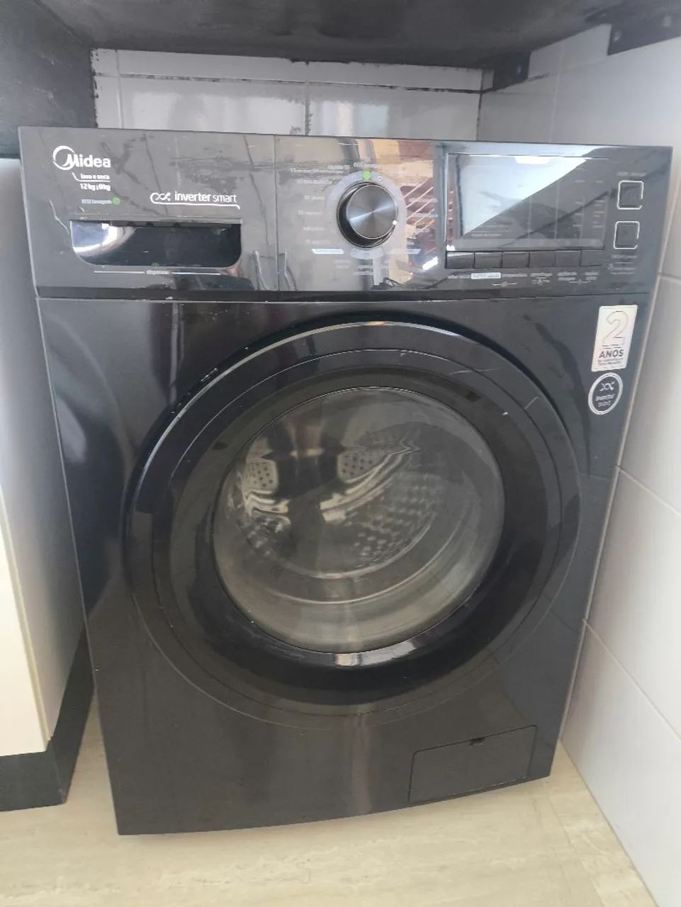 Máquina de Lavar e Secar 12kg - Inverter Smart - 2 Anos de Garantia - Foto 3