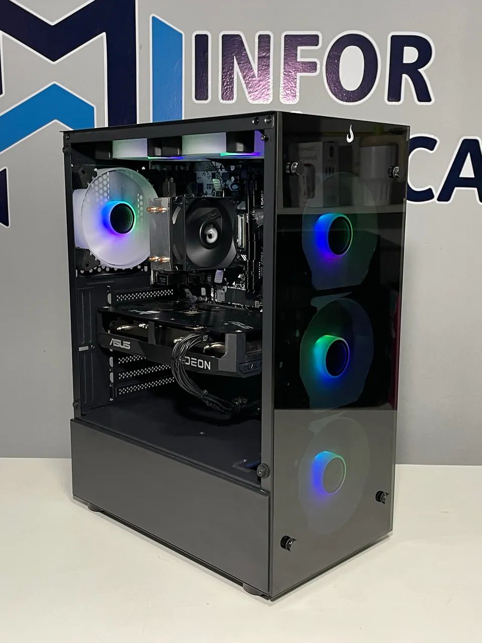 PC Gamer Ryzen 5 4600G / RX6600 8GB - Foto 2