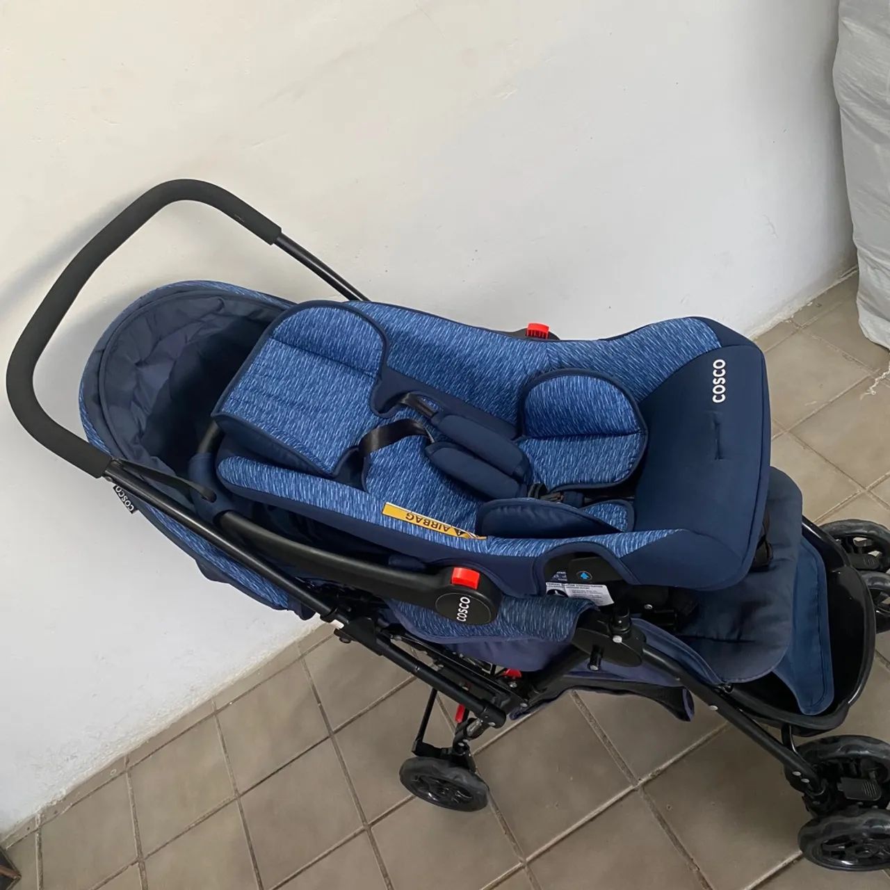 Carrinho de Bebê Cosco -  2 em 1