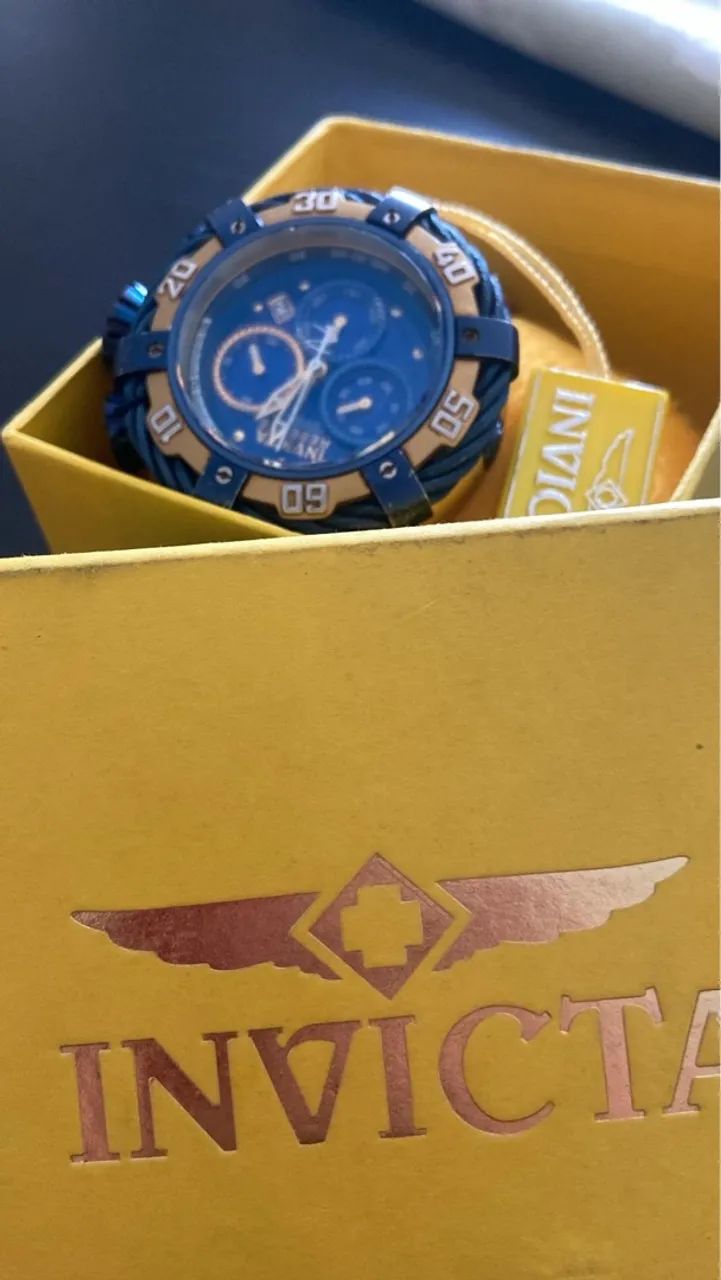 RELÓGIO INVICTA ORIGINAL - ESTILO E PODER NO SEU PULSO!