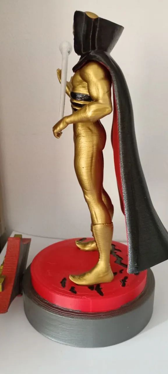 Fantomas o guerreiro da justiça action figure impressa em 3d  - Foto 4