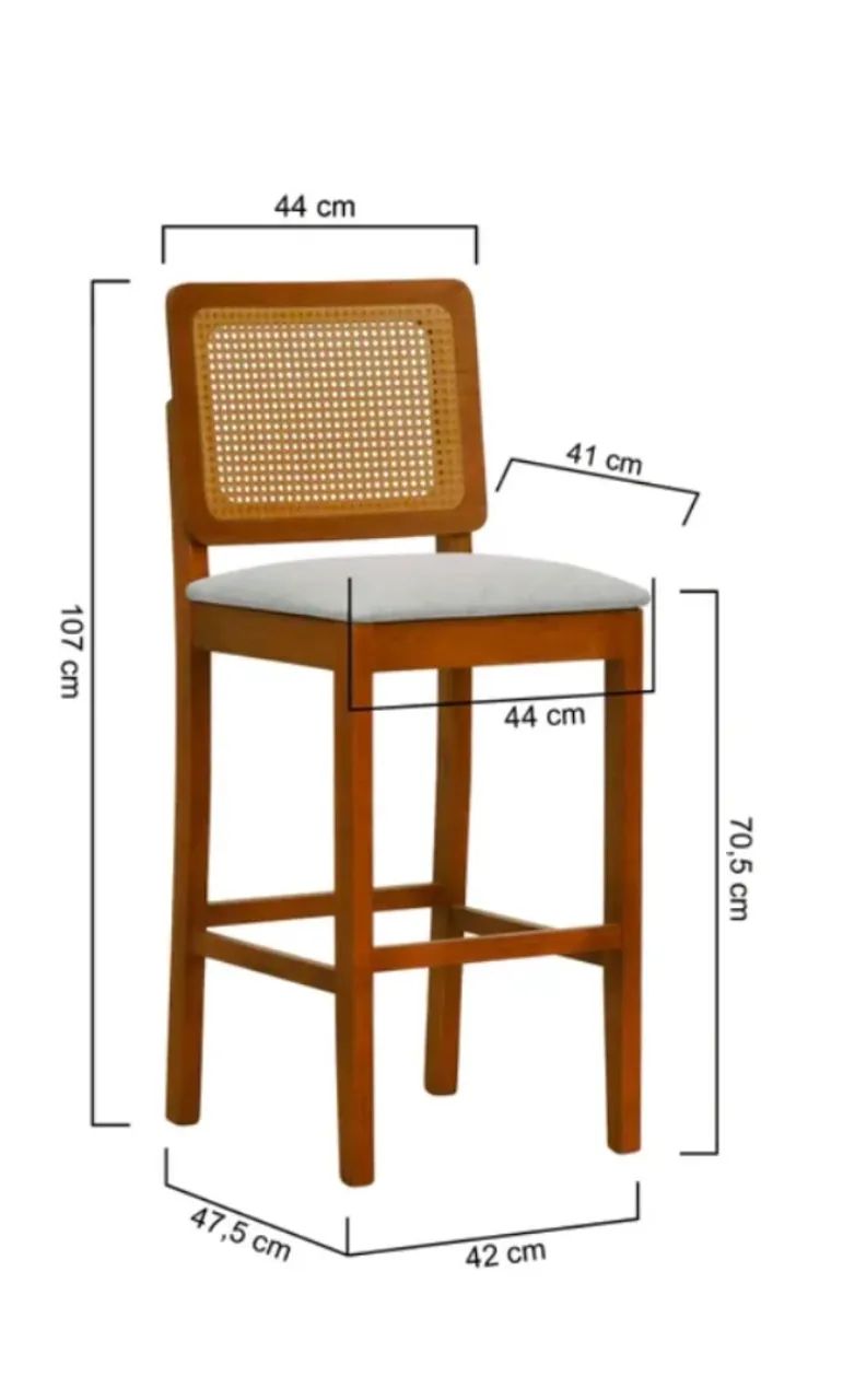 1 Mesa bistrô e 2 banquetas novas na caixa, comprada na loja DECORISE. R$ 1.700,00 - Foto 5