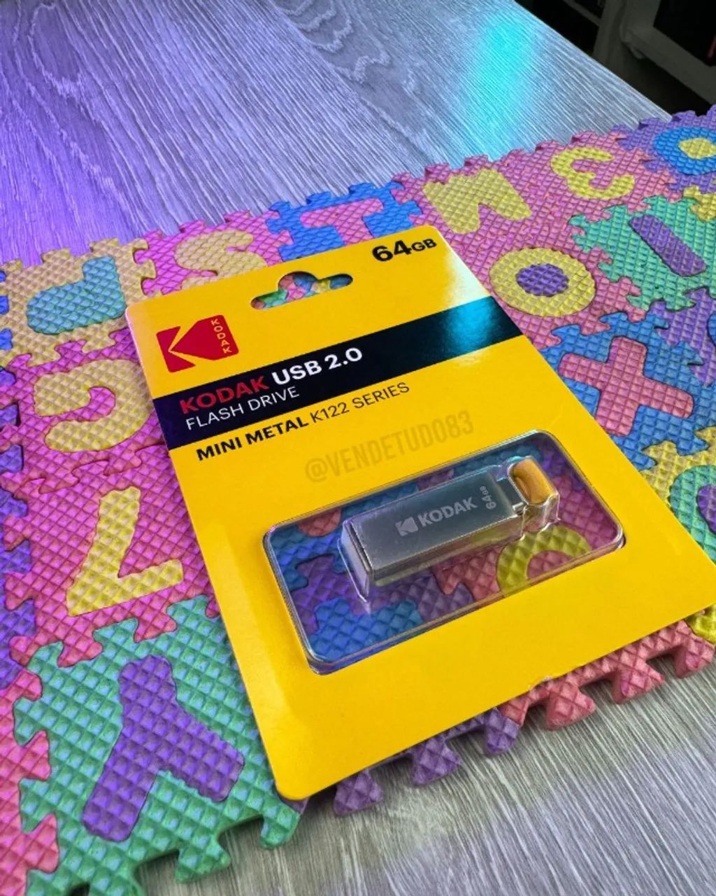 Pendrive Kodak K112 Super Mini 64GB, Metal, USB 2.0  - Foto 4