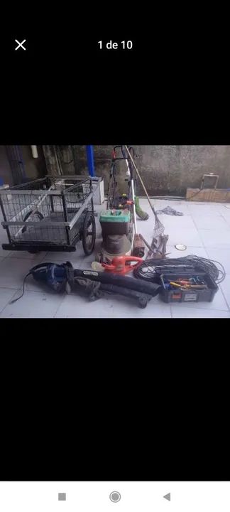 Vendo tudo pra quem queira trabalhar de jardineiro 