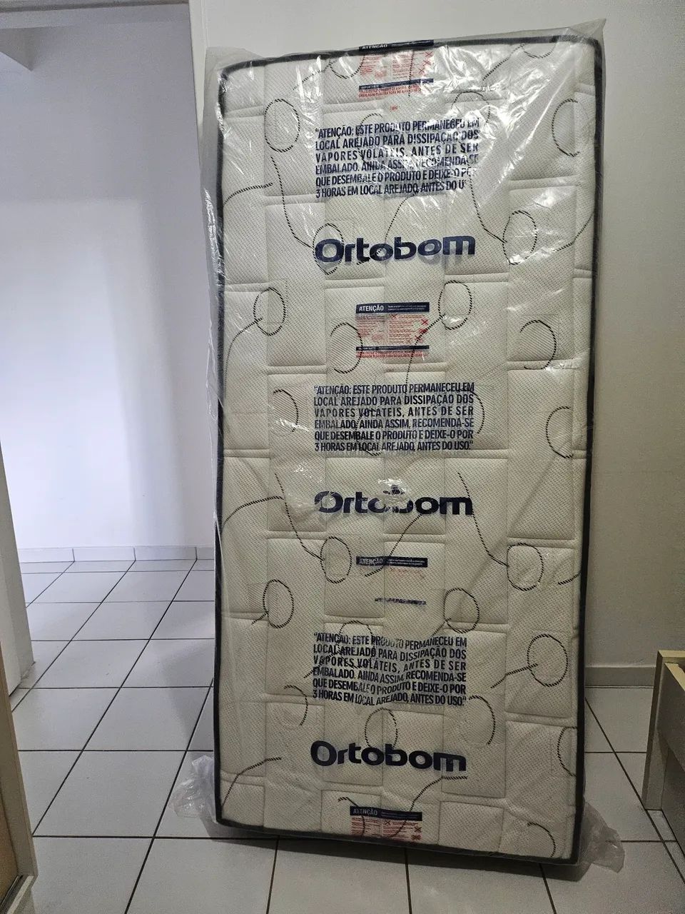 Colchão Espuma Solteiro Ortobom - Novo