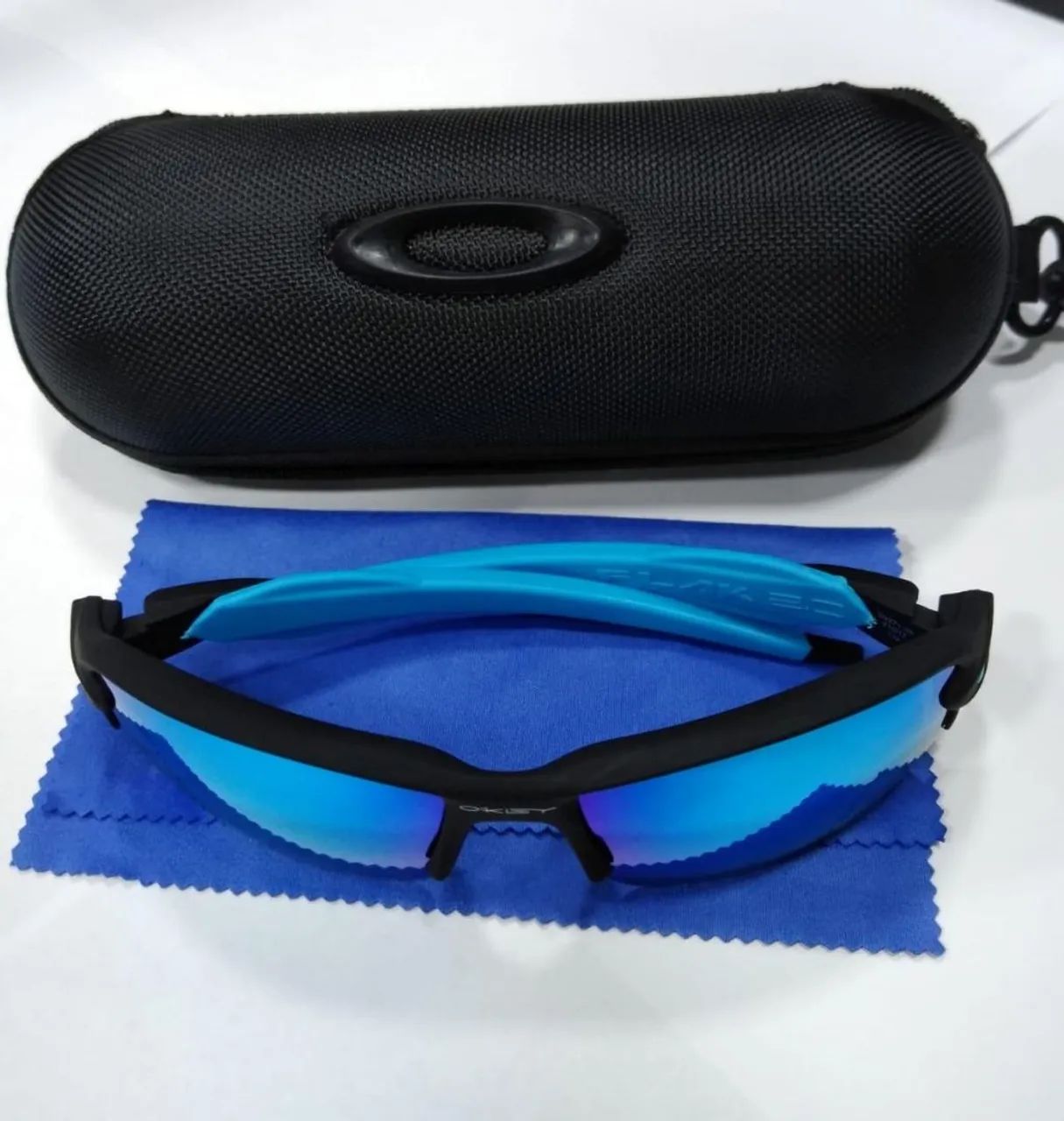 Kit completo Óculos Flack 2.0 Azul  - Foto 2