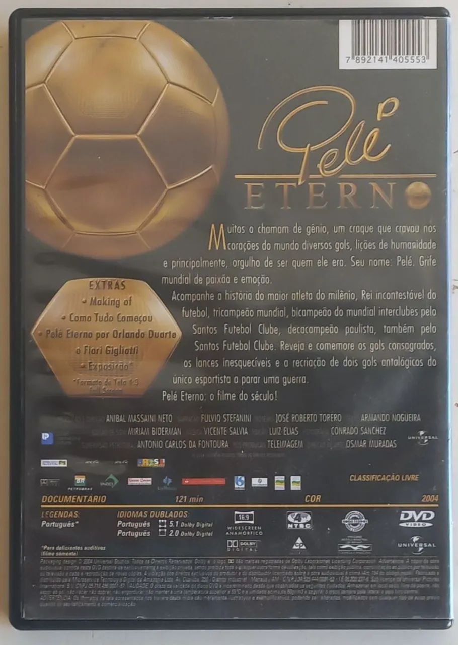 DVD Pelé Eterno - Foto 3