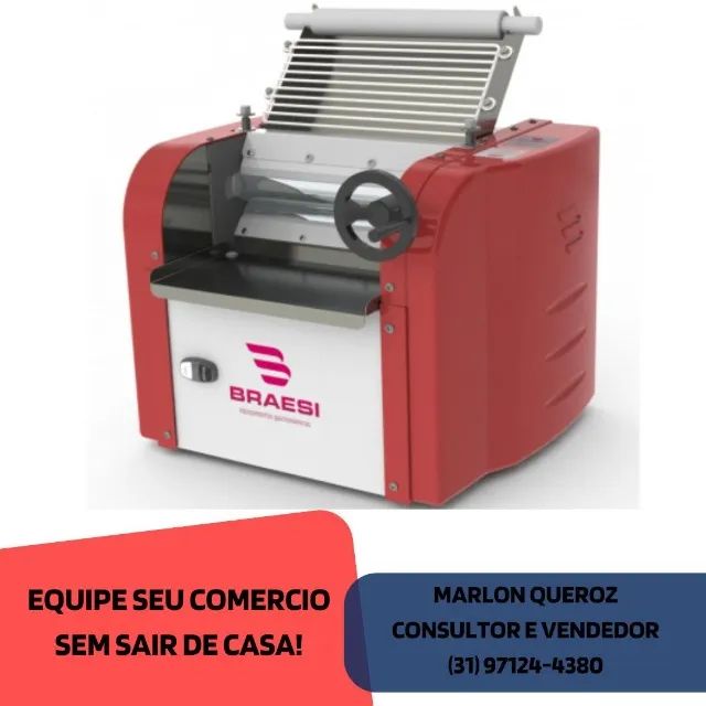 Cilindro De Massas Braesi 30cm Style 2kg Cb-30-Bivolt