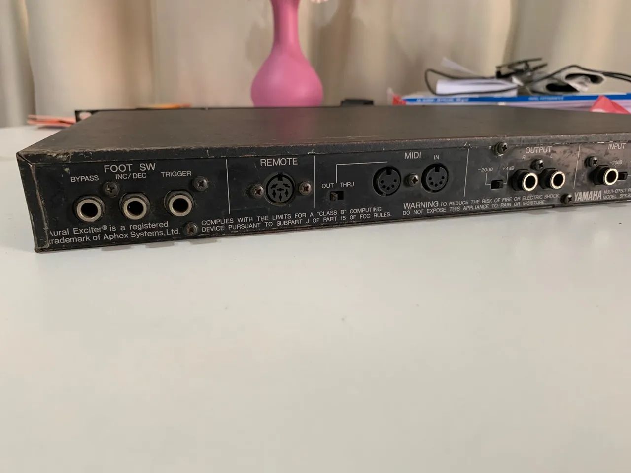 Rack Yamaha SPX900 Multi Efeitos - Instrumentos musicais