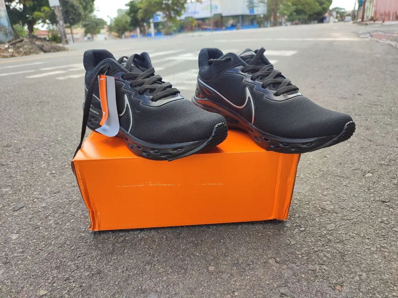 Tênis Nike Flyknit Preto - Foto 4