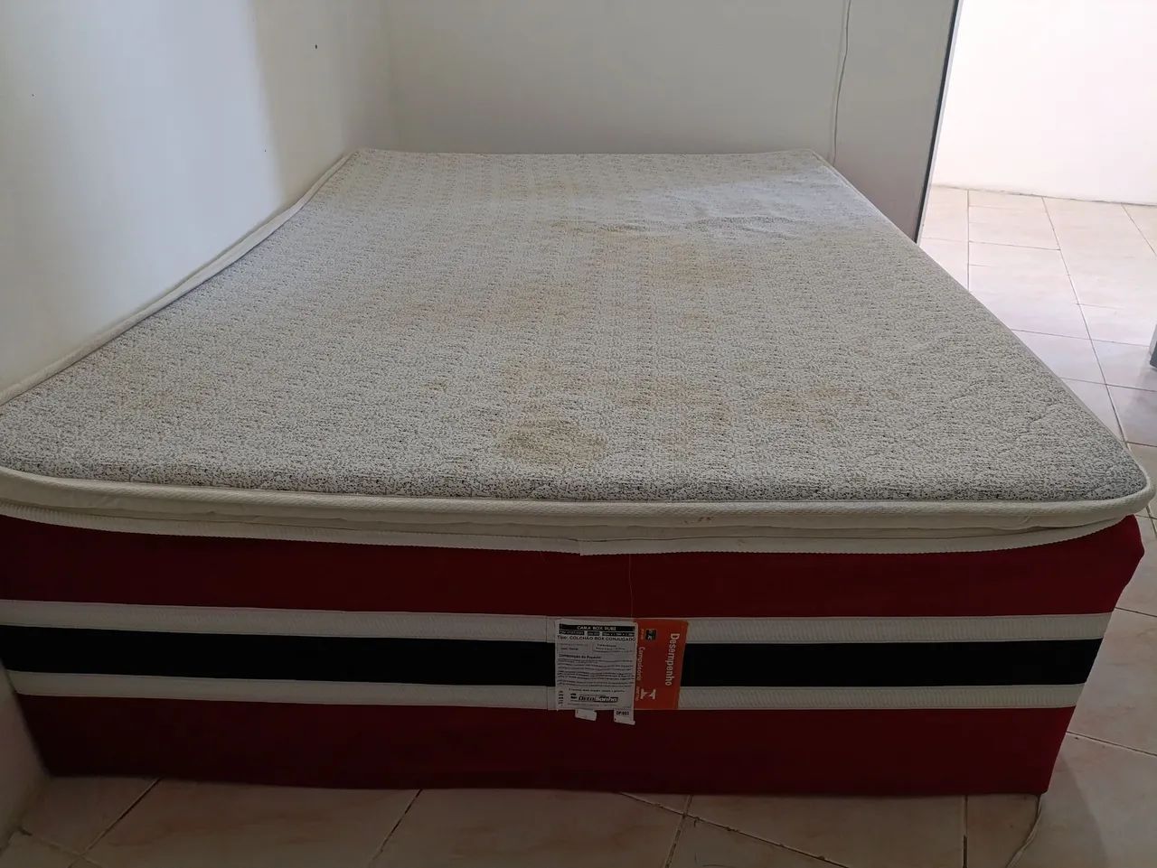 VENDO CAMA BOX SEMINOVA - Foto 2