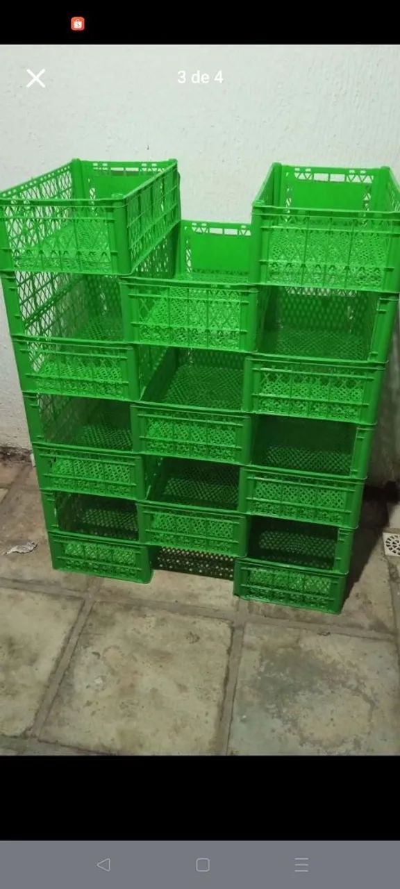 Vende-se estante de caixas plástica  - Foto 2
