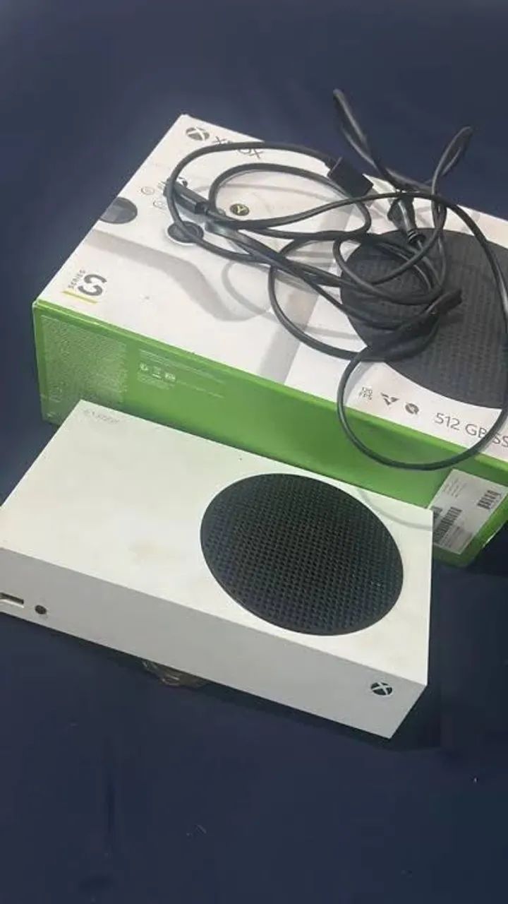 Xbox séries S com controle personalizado 